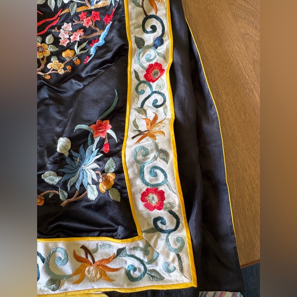 Chinese traditional silk jacket - Picture 4 of 7